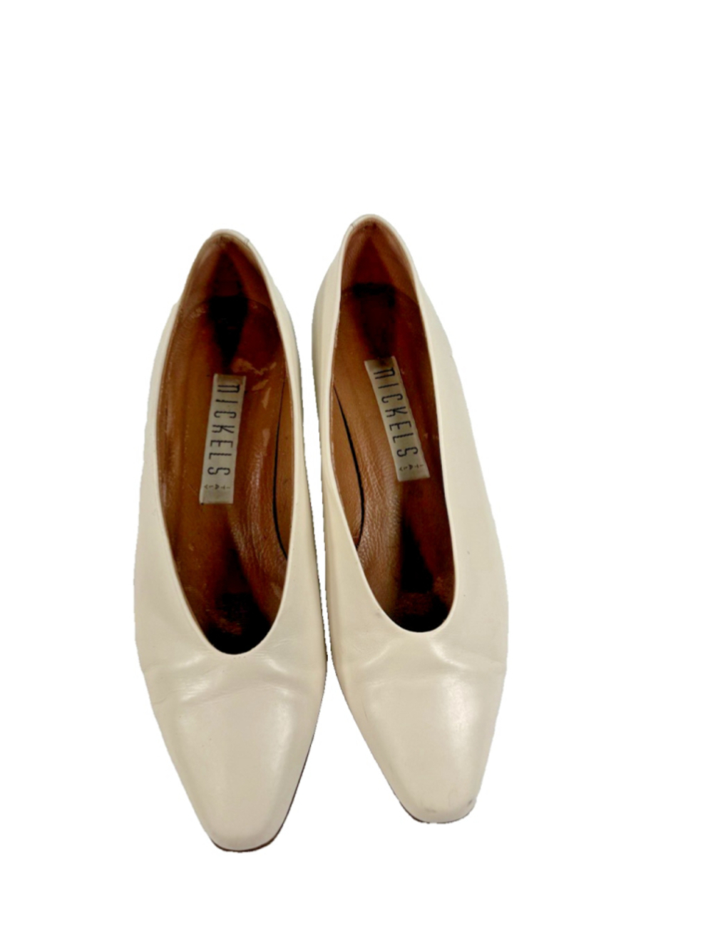 Nickels Italy Closed Toe Solid Block Heel Size 7B